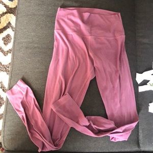 Purple Lululemon full length align leggings